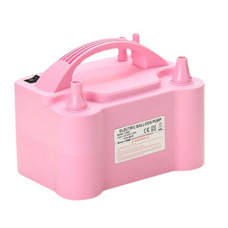 Pompa Electrica Pentru Umflat Baloane, 600 W, Doua Capete De Umflat, Din Plastic