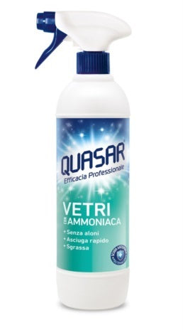 Spray de curățare geamuri QUASAR 580ml - Eficiență maximă în curățenie