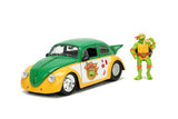 JADA MASINUTA METALICA TESTOASELE NINJA 1959 VOLKSWAGEN DRAG BEETLE 1:24