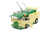 JADA NINJA SET FIGURINA DONATELLO SI VAGONUL DE PETRECERE 1:24