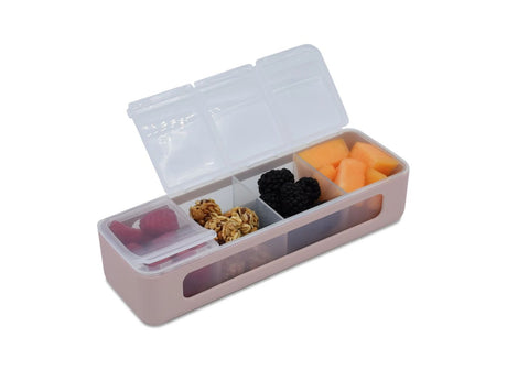 CUTIE SNACK 4 COMPARTIMENTE, MELII LUXE, PINK