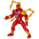 MARVEL AVENGERS MIX MASHERS FIGURINA IRON SPIDER CU ACCESORII 12CM