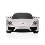MASINA CU TELECOMANDA PORSCHE 918 SPYDER ARGINTIU CU SCARA 1 LA 24