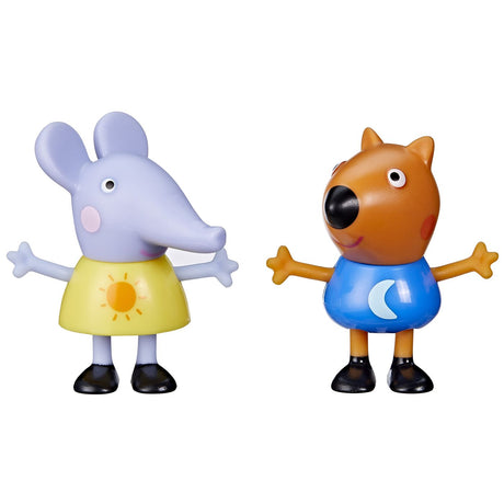PEPPA PIG PRIETENI BUNI SET 2 FIGURINE ELEFANTUL EMILY SI VULPITA FREDDY
