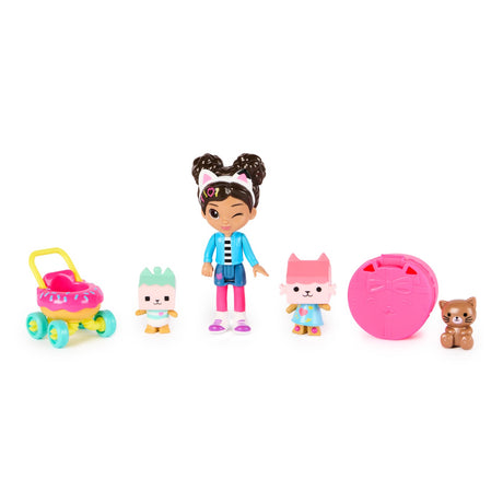 GABBYS DOLLHOUSE SET FIGURINE KITTY CARE