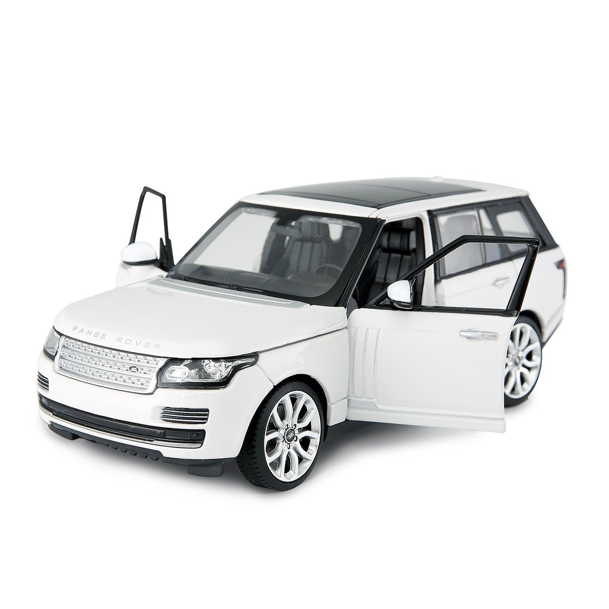 MASINUTA METALICA RANGE ROVER ALB SCARA 1 LA 24