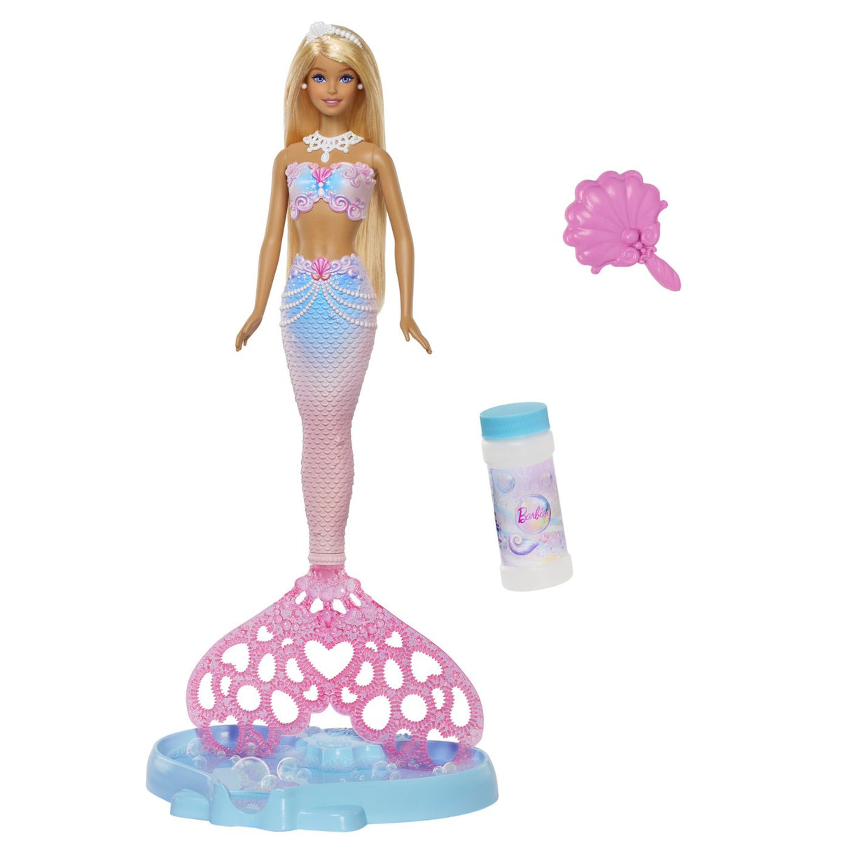 BARBIE PAPUSA SIRENA CU BALOANE DE SAPUN