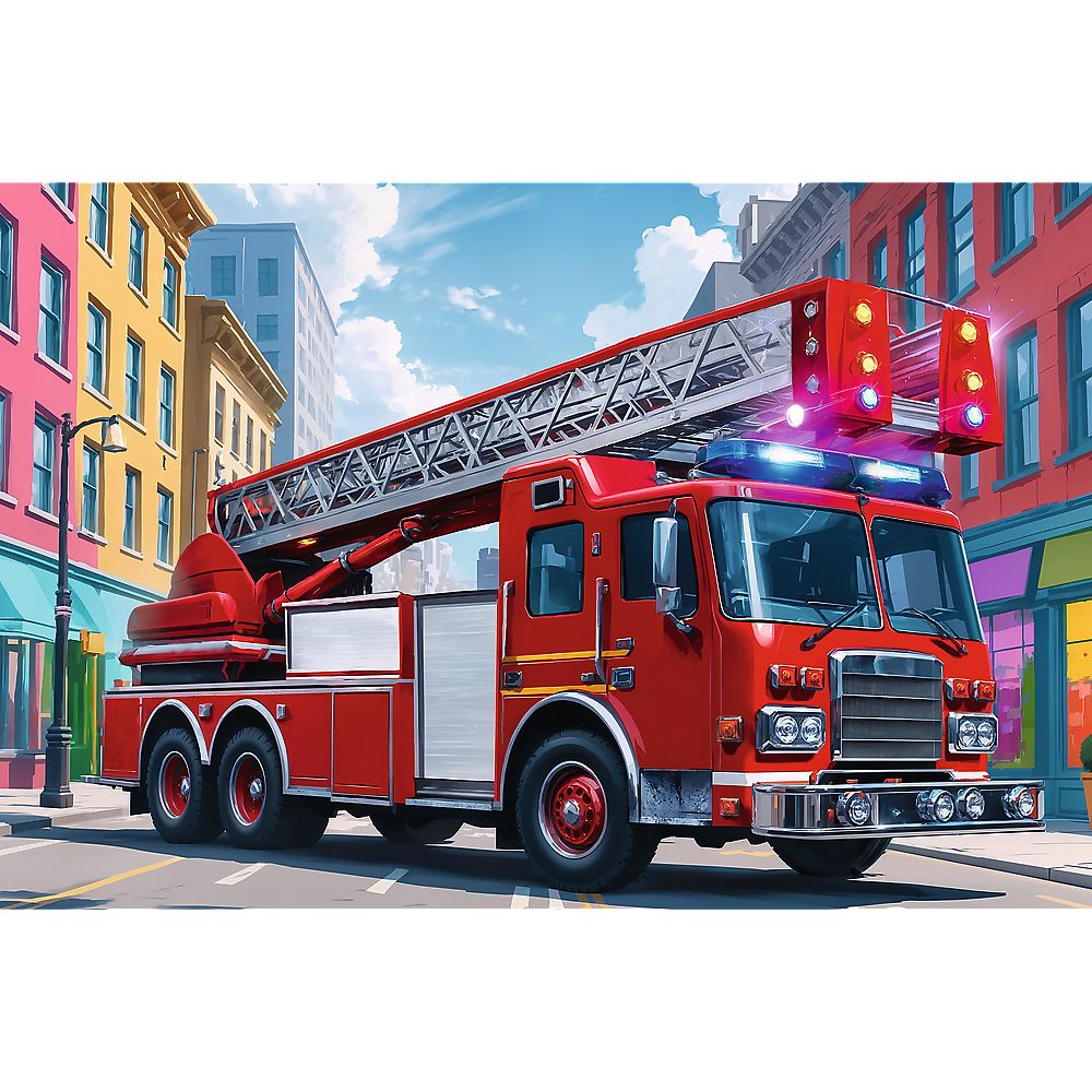 PUZZLE TREFL 60 MASINA DE POMPIERI