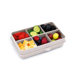 CUTIE SNACK 6 COMPARTIMENTE, MELII LUXE, IVORY