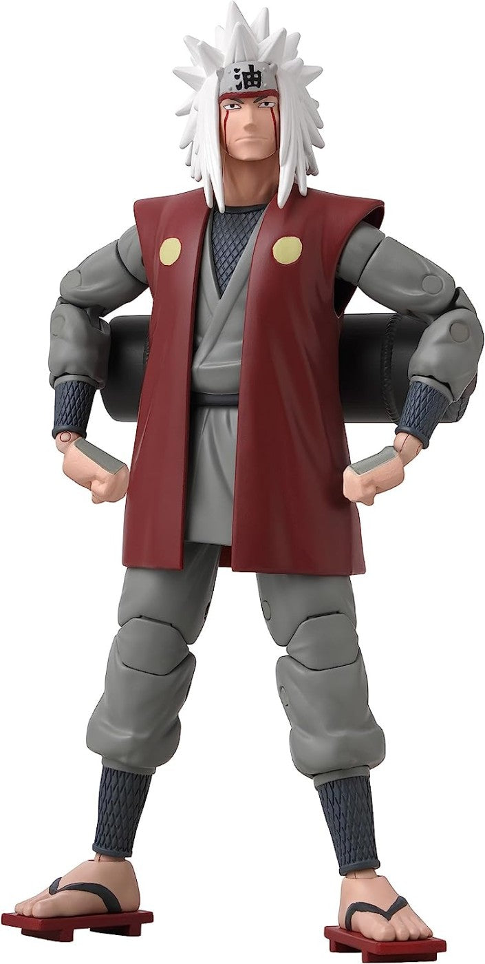 BANDAI FIGURINA NARUTO SHIPPUDEN  NARUTO  JIRIYA   16.5CM