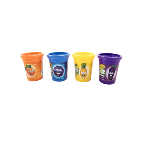 CRAYOLA SILLY SCENTS SET 4 BORCANASE CU PLASTILINA PARFUMATA