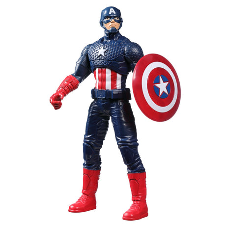 MARVEL AVENGERS FIGURINA CAPTAIN AMERICA ALBASTRU INCHIS 24CM