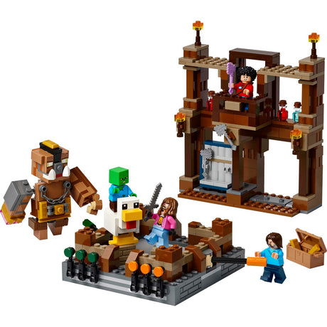 LEGO MINECRAFT RING DE LUPTA LA CONACUL DIN PADURE 21272