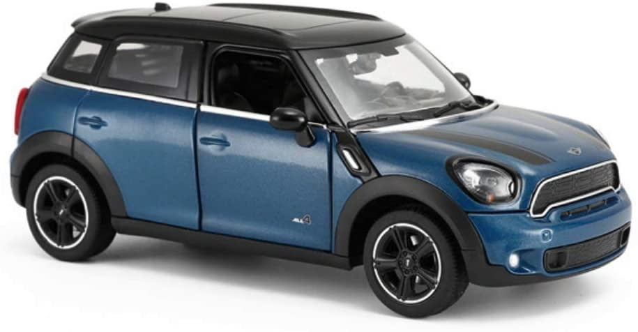 MASINUTA METALICA MINICOOPER ALBASTRU SCARA 1 LA 24