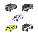 MAJORETTE CASTHEADS SERIES SET 5 MASINUTE SCARA 1:64