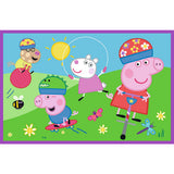 PUZZLES 2X24 PEPPA PIG O ZI LA JOACA CU PEPPA PIG