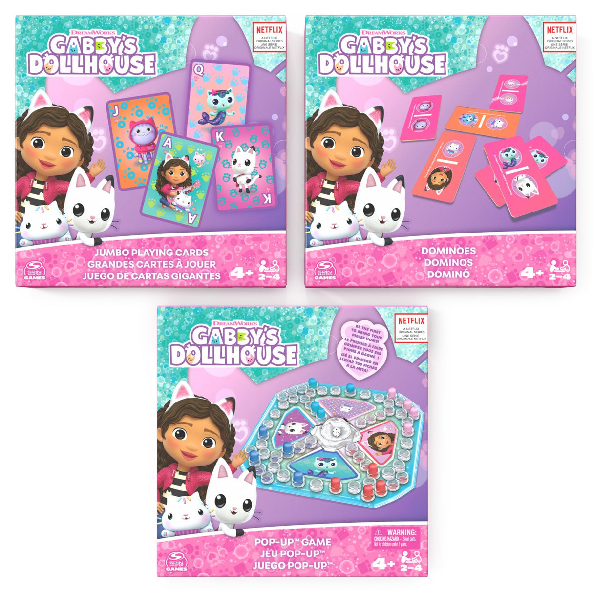 GABBYS DOLLHOUSE SET 3 JOCURI