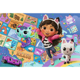 PUZZLE TREFL 100 GABBYS DOLLHOUSE PRIETENIA IN CASA PISICILOR LUI GABBY