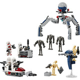 LEGO STAR WARS PACHET DE LUPTA CLONE TROOPER SI DROID DE LUPTA 75372