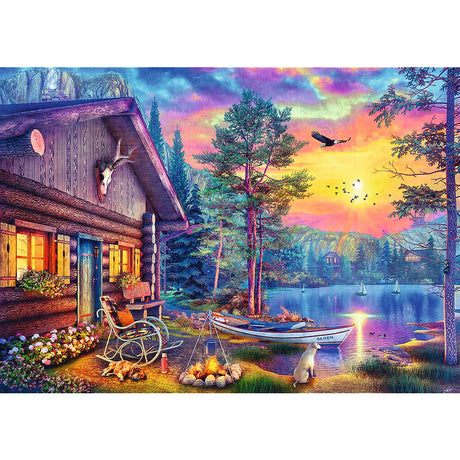 PUZZLE TREFL 500 PREMIUM PLUS TEA TIME CABANA APUS DE SEARA