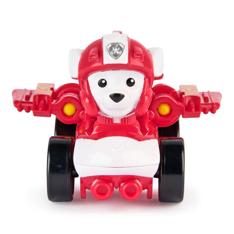 PATRULA CATELUSILOR PUP SQUAD RACERS AIR RESCUE VEHICUL METALIC MARSHALL SCARA 1 LA 55