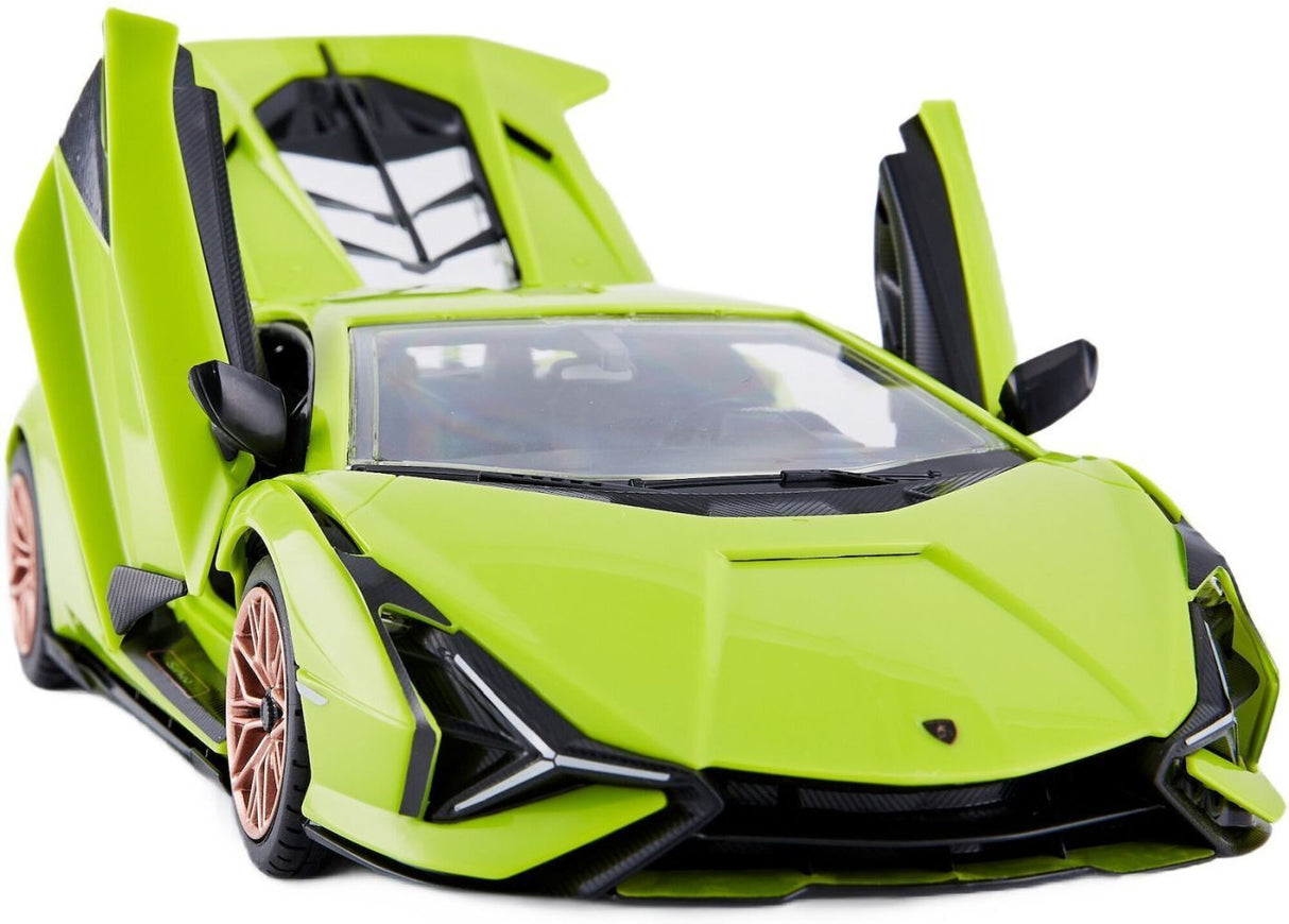 MASINUTA CONSTRUIBILA CU TELECOMANDA LAMBORGHINI SIAN FKP 37 SCARA 1 LA 18