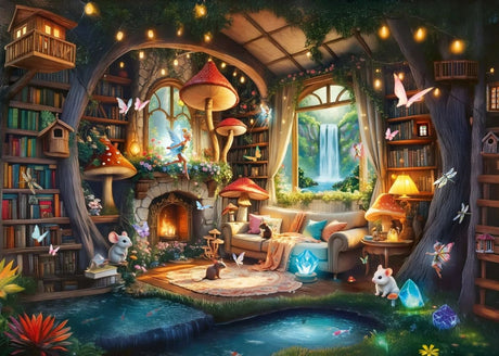 PUZZLE TREFL 2000 COLECTIA SUA CASUTA DIN BASM CU POSTER INCLUS