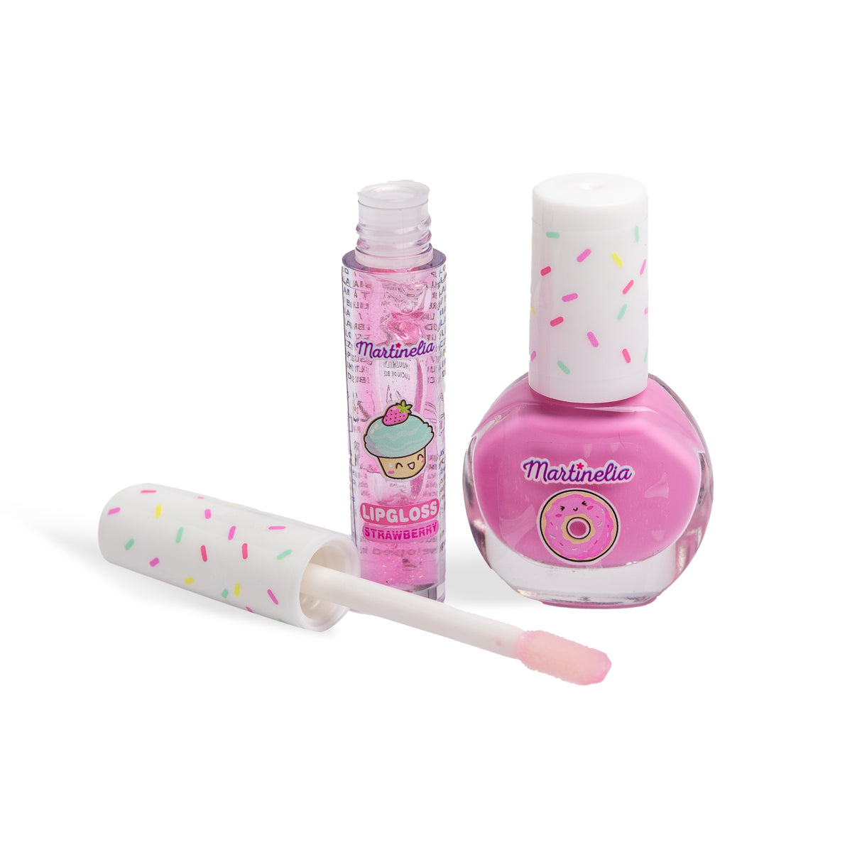 MARTINELIA YUMMY SET LAC DE UNGHII SI LUCIU DE BUZE