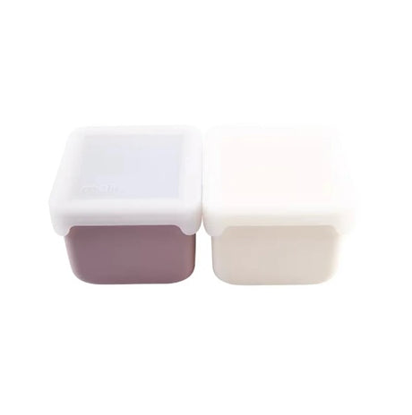 SET 2 RECIPIENTE SILICON, MELII, BLUSH BERRY