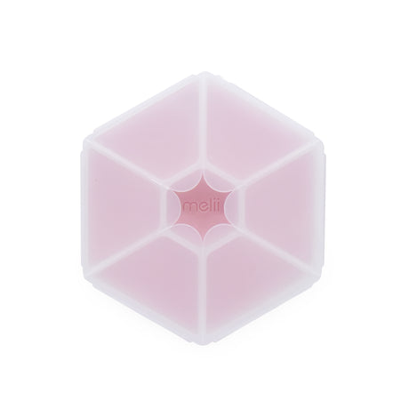 CUTIE SNACK HEXAGON SNACKLE 6 COMPARTMENTE, MELII, PINK