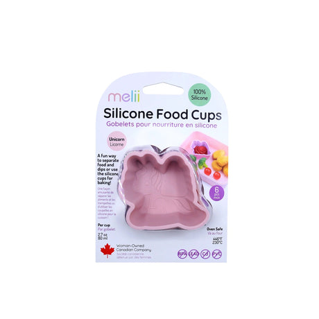 SET 6 FORME DE GATIT SILICON, MELII, MODEL UNICORN