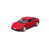 MAISTO MASINUTA METALICA SPEED ICONS PORSCHE TAYCAN TURBO S ROSU SCARA 1 LA 64
