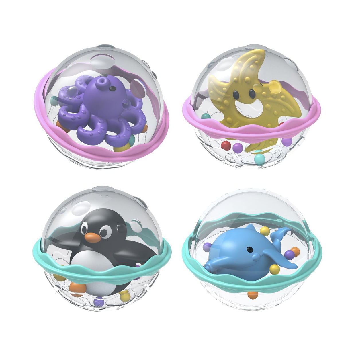WINFUN WATER FUN SET 4 BILE SENZORIALE PENTRU BAIE