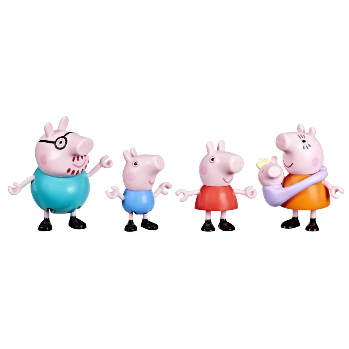 PEPPA PIG SET 5 FIGURINE FAMILIA PEPPA