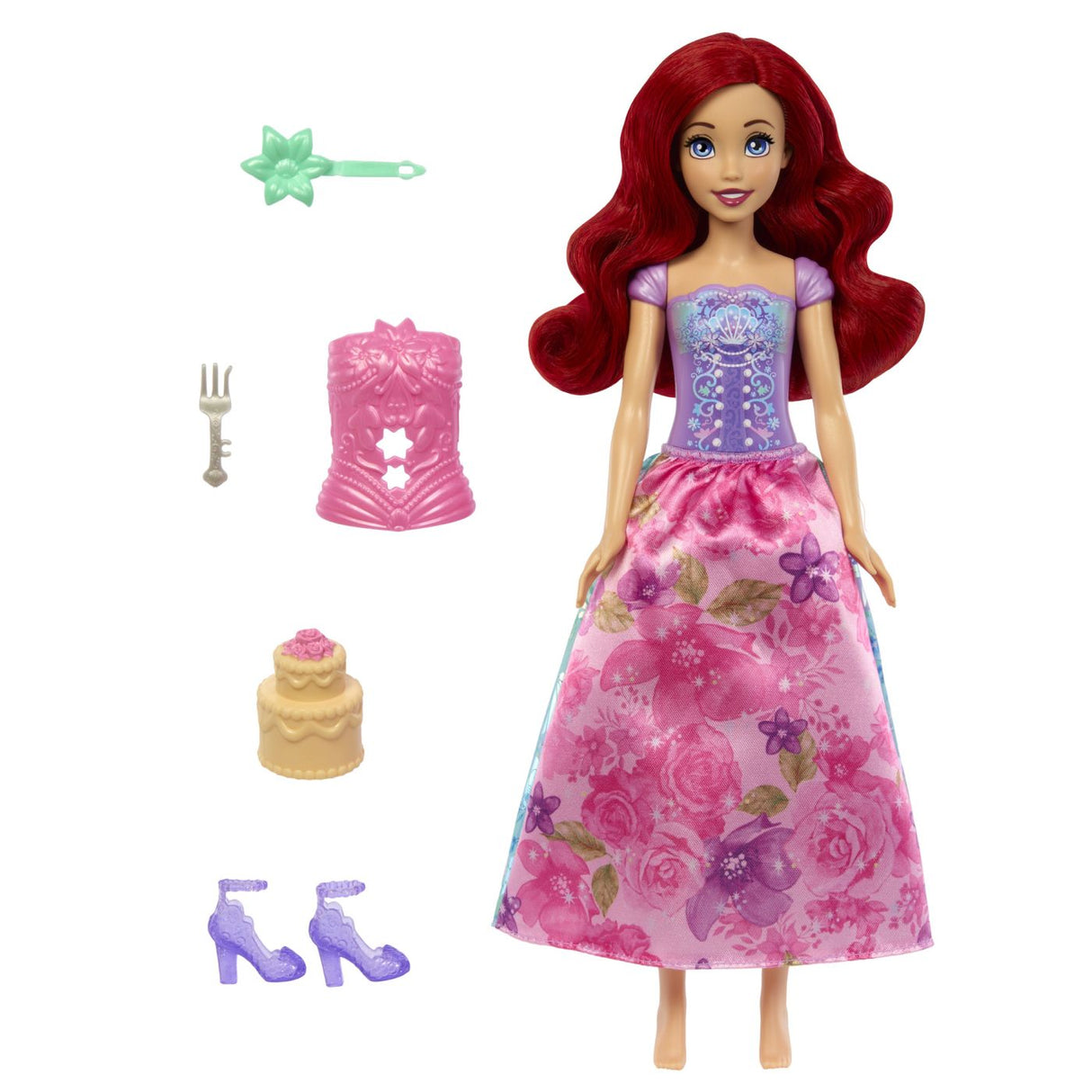 DISNEY PRINCESS SPIN AND REVEAL PAPUSA ARIEL
