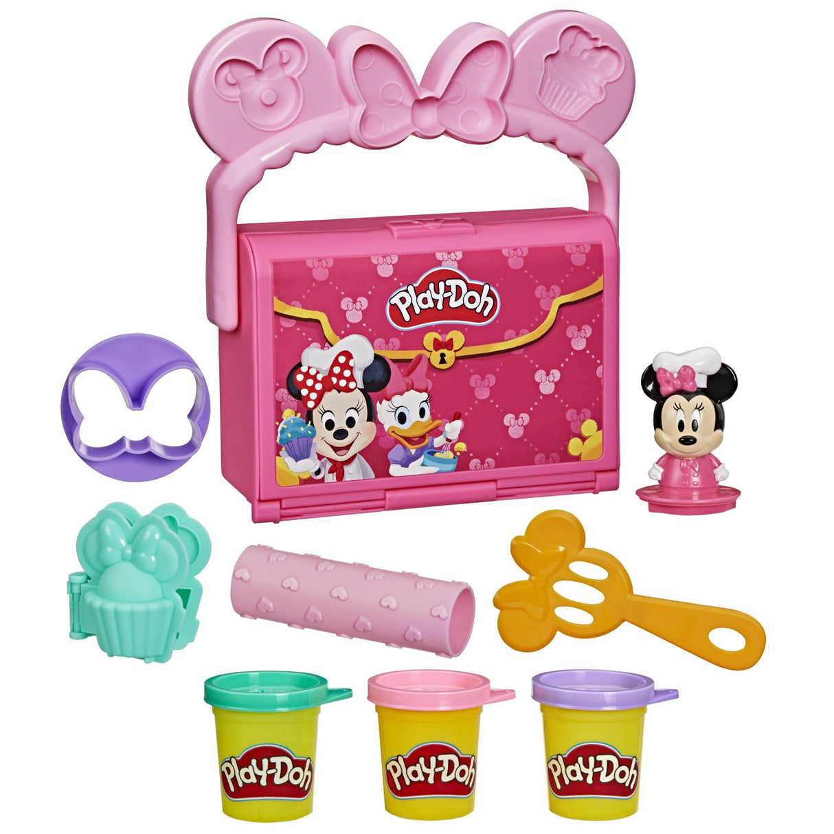 PLAY DOH DISNEY JR CLUBUL LUI MICKEY MOUSE SET BRUTARIE MINNIE MOUSE