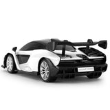 MASINA CU TELECOMANDA MCLAREN SENNA ALB CU SCARA 1 LA 18