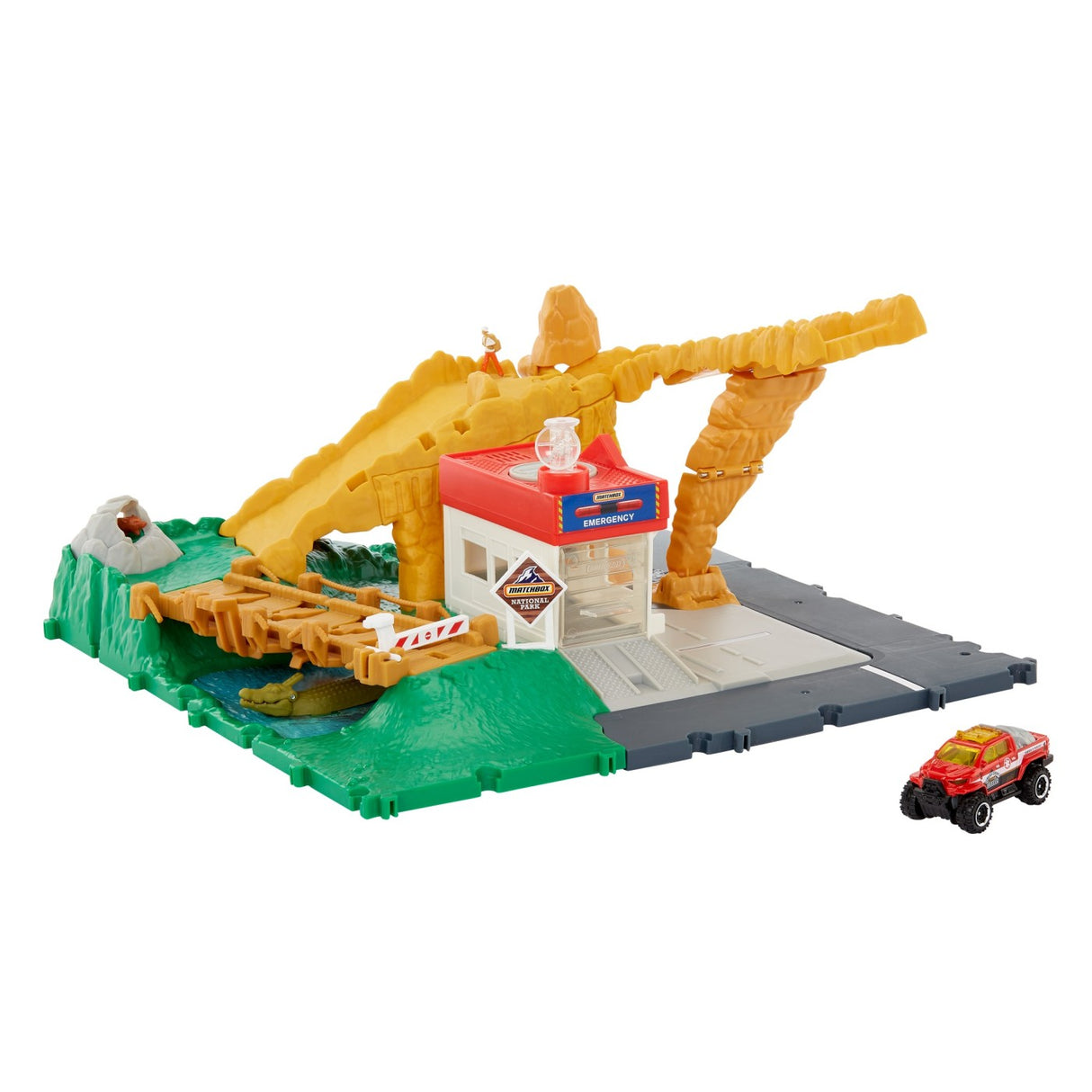 MATCHBOX SET ACTION DRIVERS CANIONUL CU SUNETE SI LUMINI