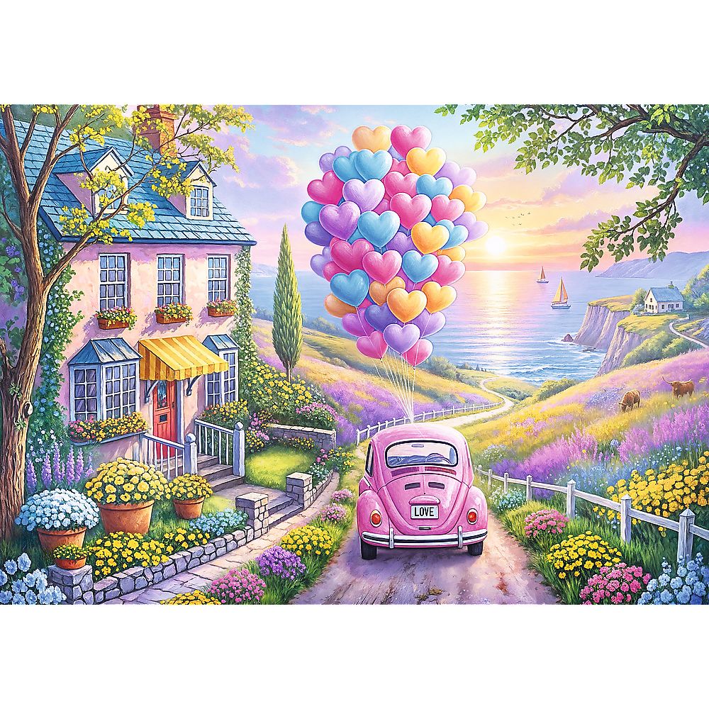 PUZZLE TREFL 1000 CALATORIE ROMANTICA