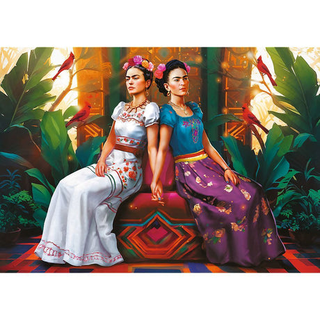 PUZZLE TREFL 1000 PREMIUM PLUS FRIDA KAHLO DOUA FETE