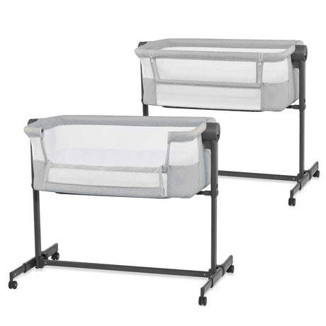 PATUT CO-SLEEPER KINDERKRAFT NESTEE UP 2, GRI DESCHIS