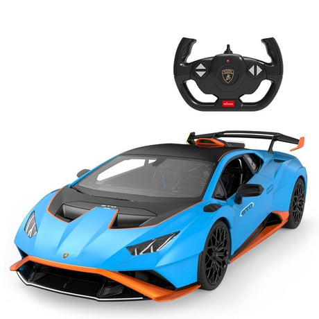 MASINA CU TELECOMANDA LAMBORGHINI HURACAN STO ALBASTRU SCARA 1 LA 14