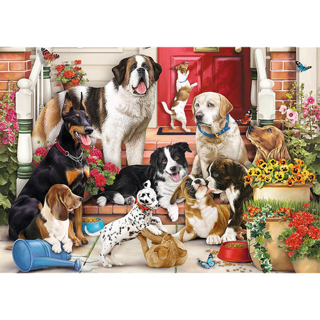 PUZZLE TREFL 1000 FORME ASCUNSE CATELUSII DRAGUTI