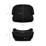 INALTATOR AUTO KINDERKRAFT BOOST 2 , I-SIZE 125-150 CM, BLACK