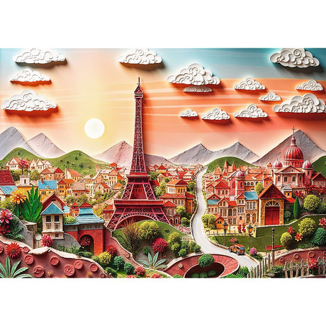 PUZZLE TREFL 1000 EDITIA ANIVERSARA 40 DE ANI 3D PARIS