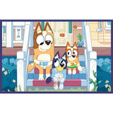 PUZZLE TREFL 2X24 BLUEY DISTRACTIE CU BLUEY