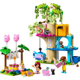 LEGO FRIENDS PETRECERE DE ZIUA DE NASTERE A PISICII SI CASUTA IN COPAC 42666