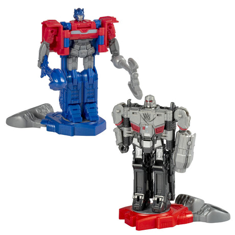 TRANSFORMERS ONE SET 2 FIGURINE OPTIMUS PRIME SI MEGATRON