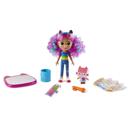 GABBYS DOLLHOUSE PAPUSA GABBY SI SET DE CREATIE
