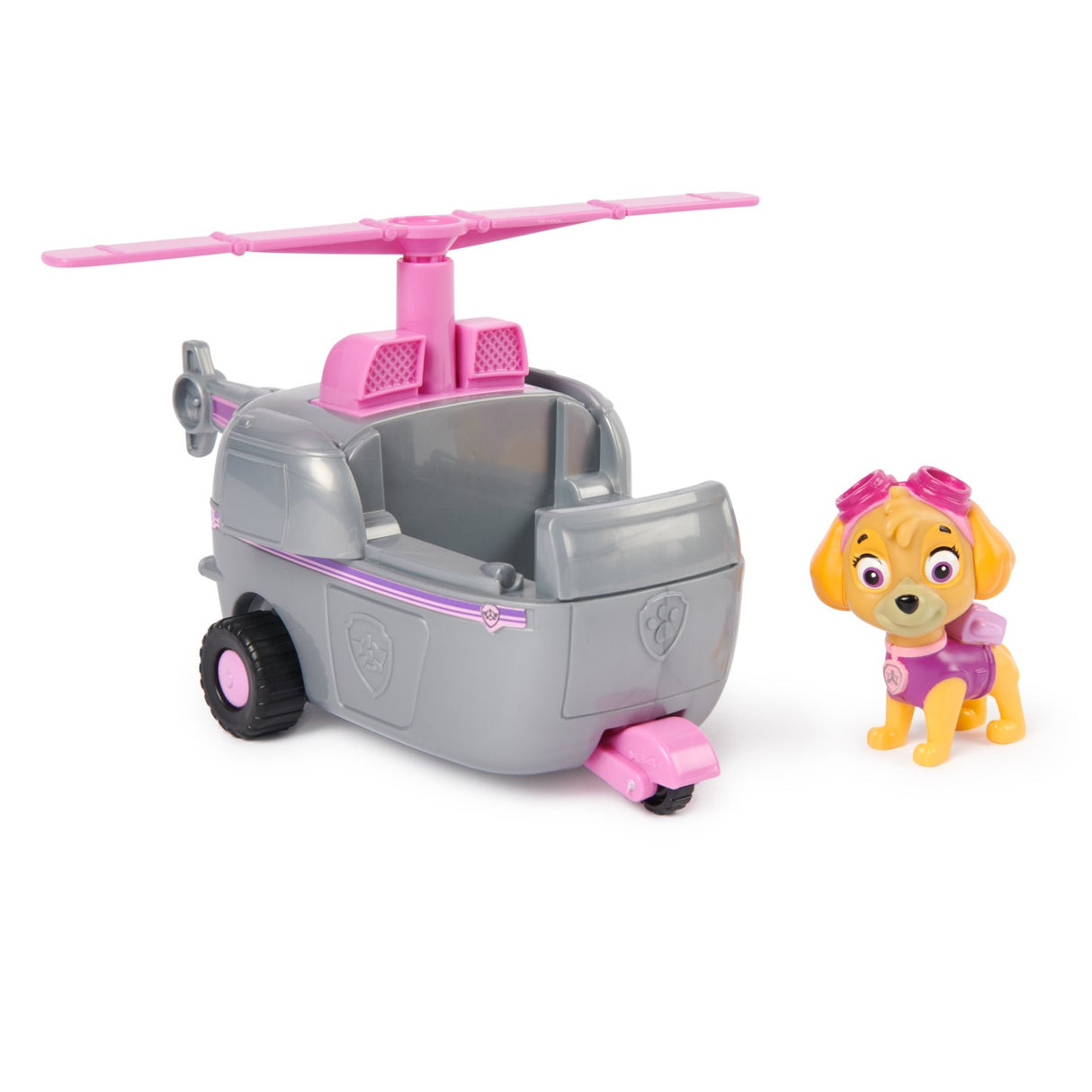 PATRULCA CATELUSILOR VEHICULE DE BAZA ECO CU FIGURINA SKYE